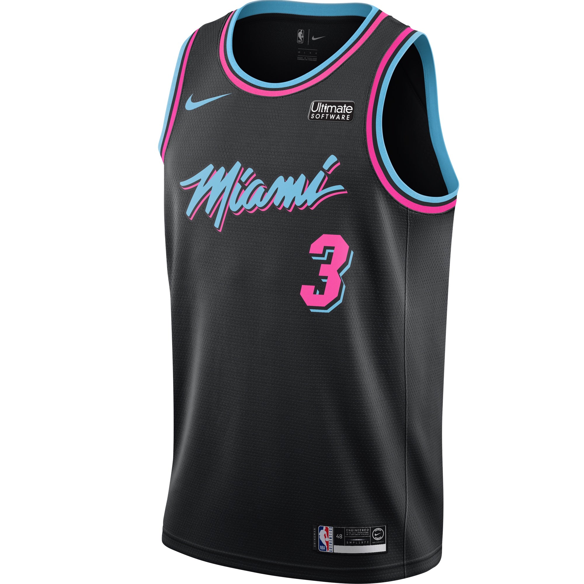 Bovenstaande Coördineren rust Dwyane Wade Nike Miami HEAT Vice Nights Swingman Jersey – Miami HEAT Store